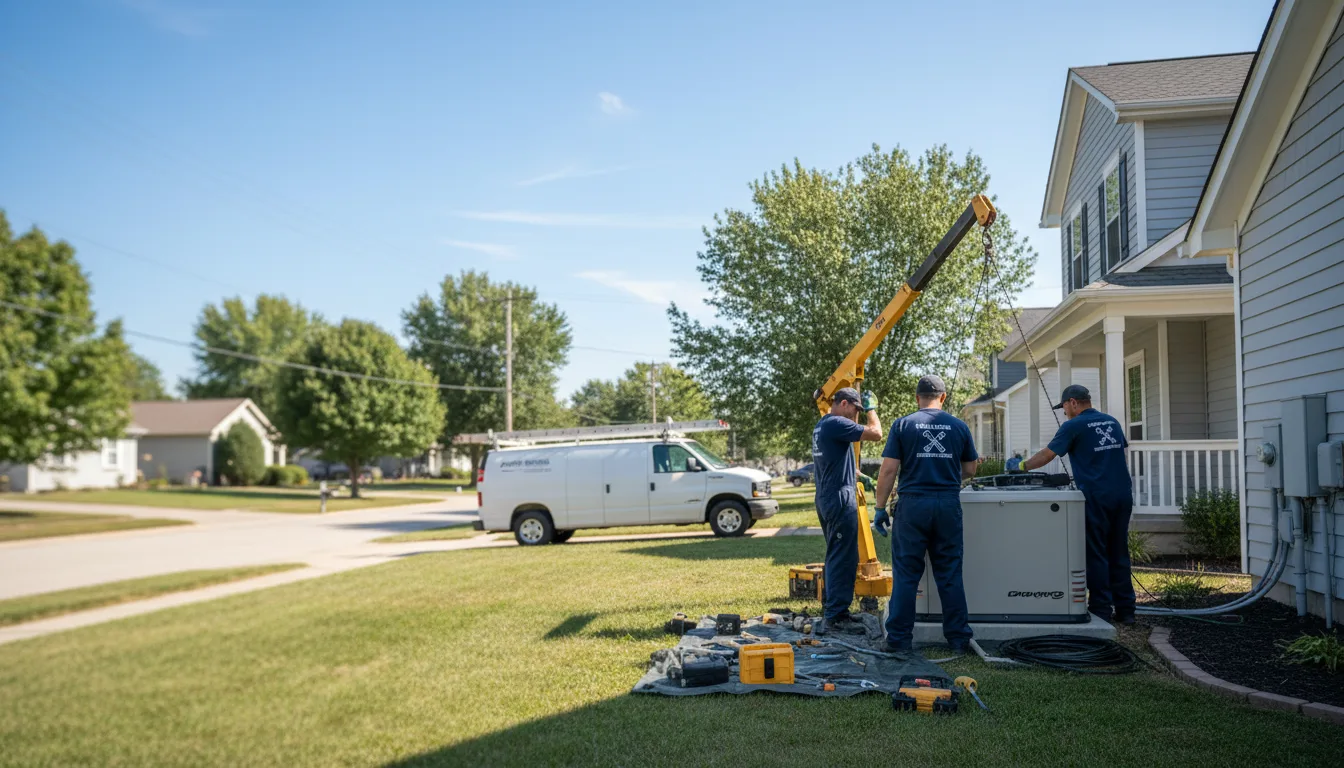 Generator Installation in Pierpont, OH near me